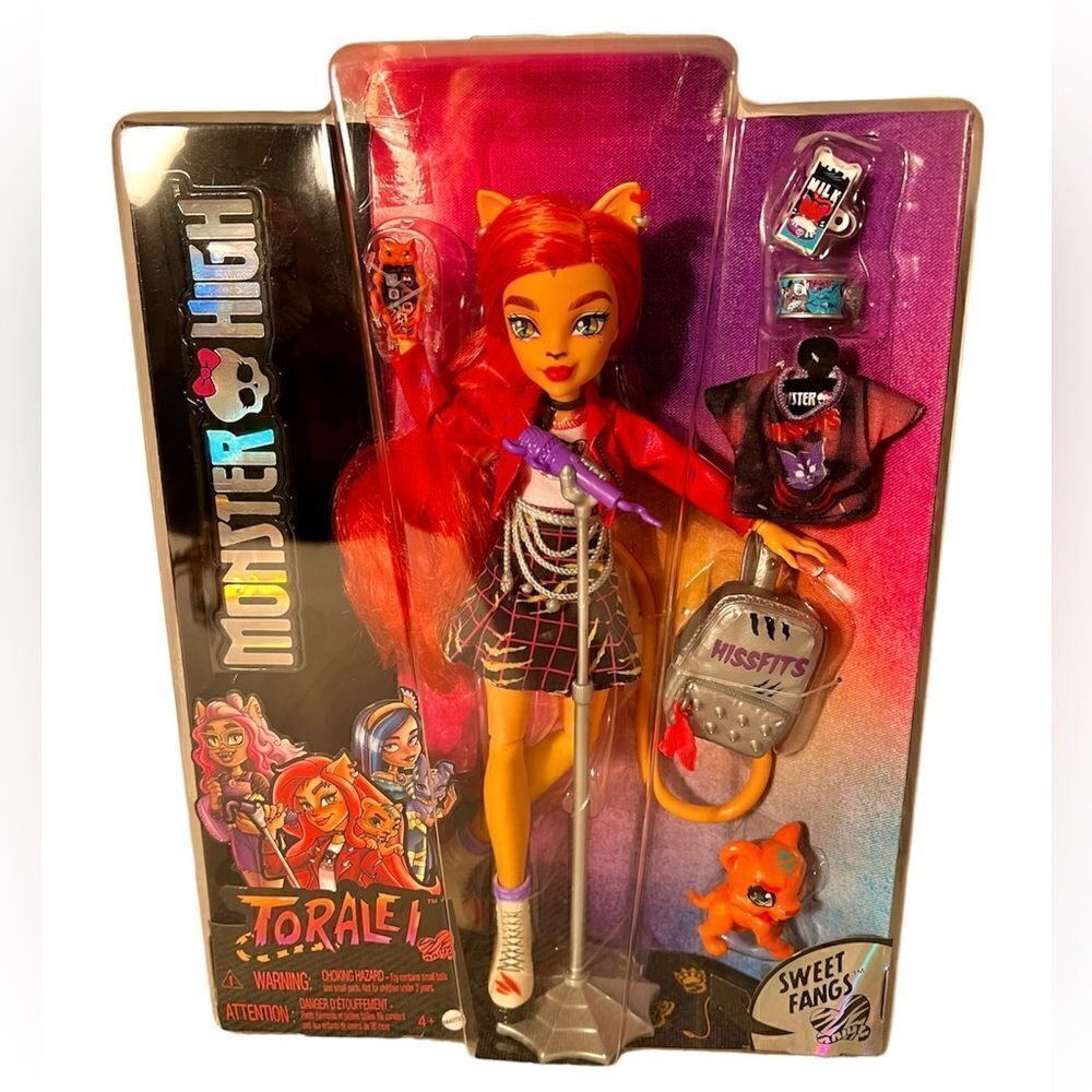 Monster High G3 Toralei Stripe IN HAND READY TO SHIP NEW SEALED Gen3 Reboot